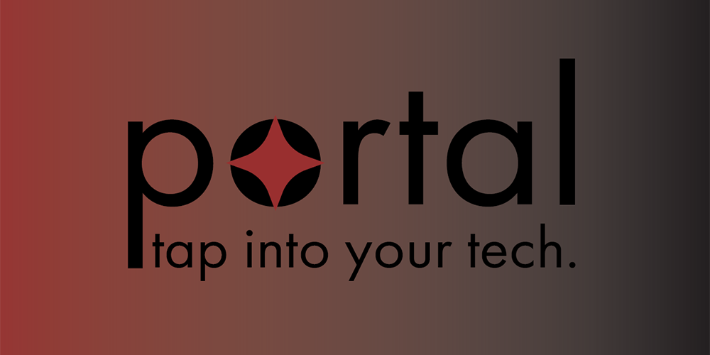 The cover oof the brand guide for my 'Portal' company