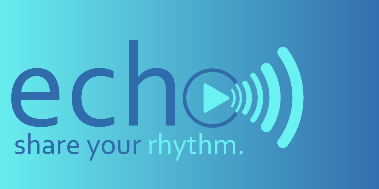 The cover of the brand guide for my 'Echo' company