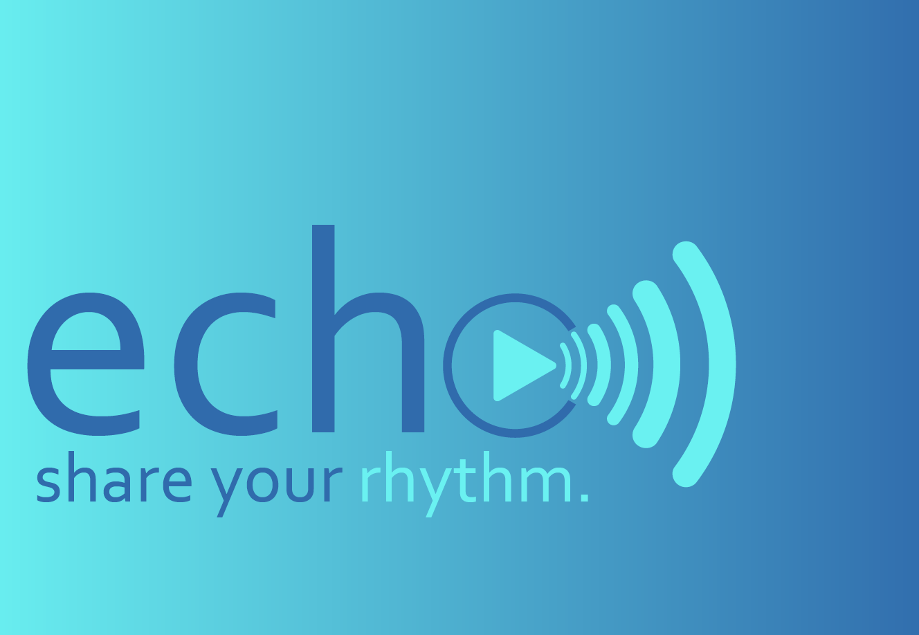 The cover of the brand guide for my 'Echo' company
